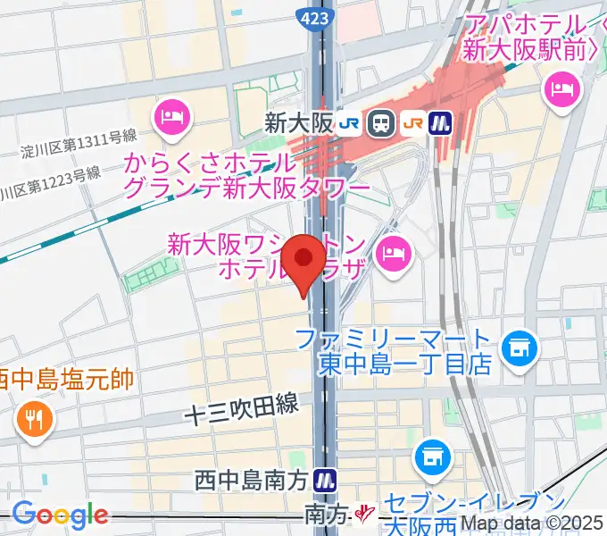 Studio CATWALKの地図