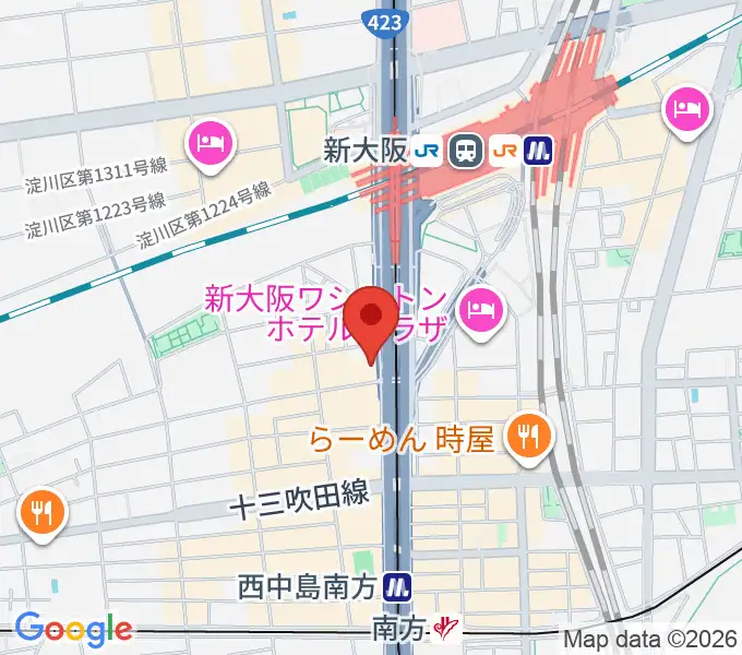 Studio CATWALKの地図