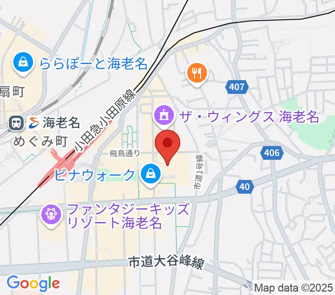 TOHOシネマズ海老名の地図