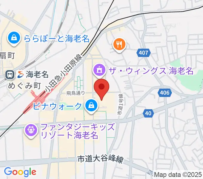 TOHOシネマズ海老名の地図