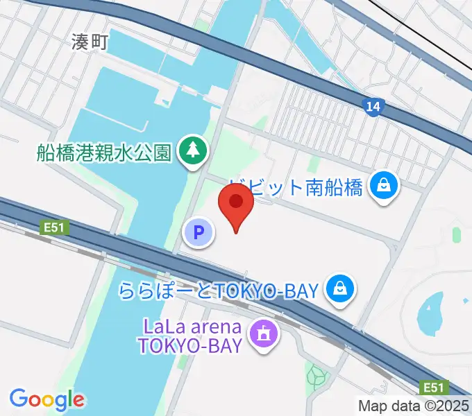 TOHOシネマズららぽーと船橋の地図