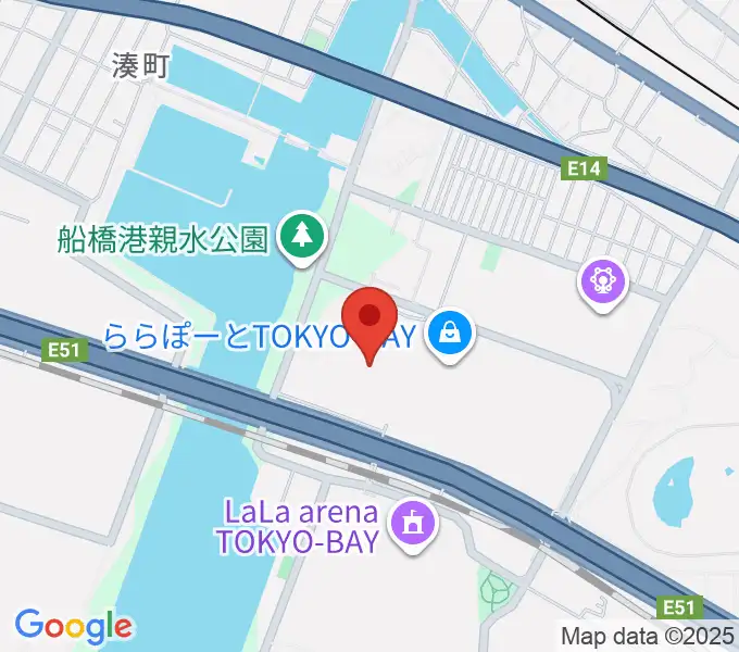 TOHOシネマズららぽーと船橋の地図