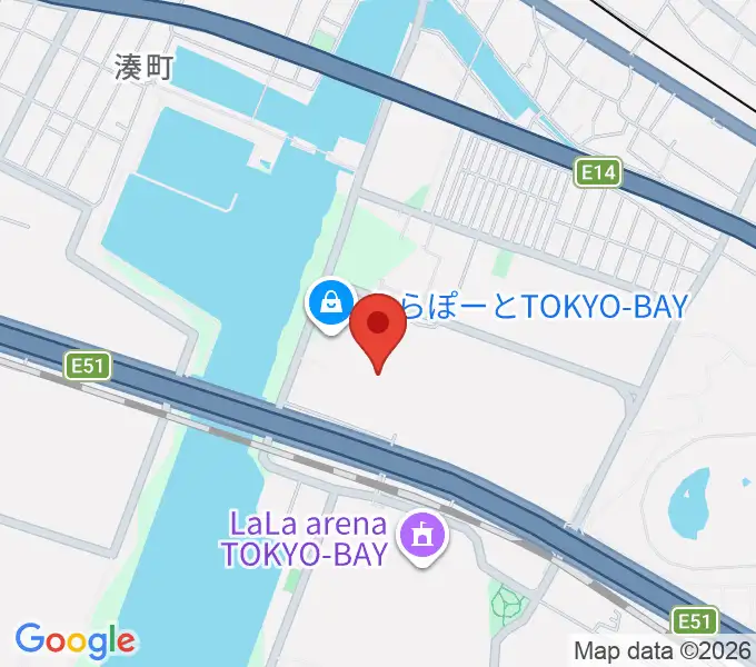 TOHOシネマズららぽーと船橋の地図