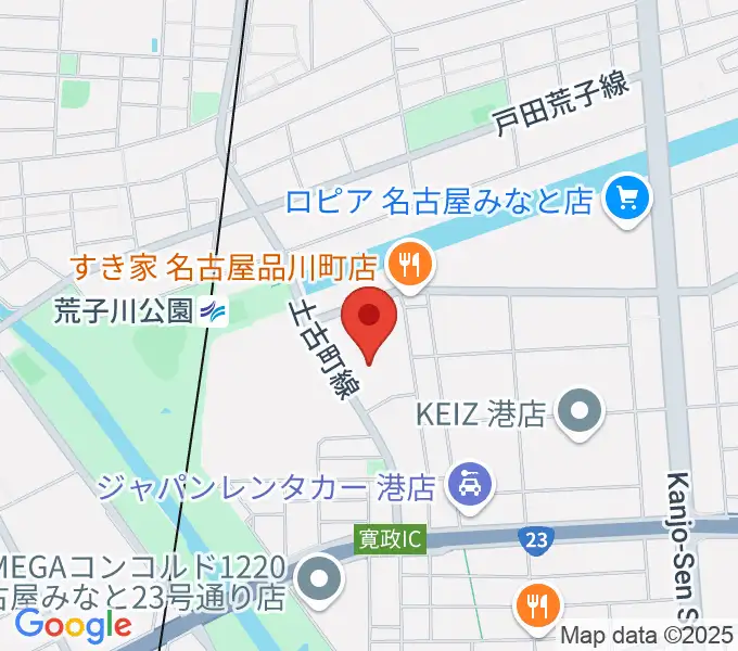 TOHOシネマズ名古屋ベイシティの地図