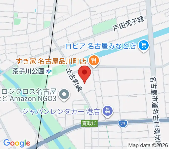 TOHOシネマズ名古屋ベイシティの地図
