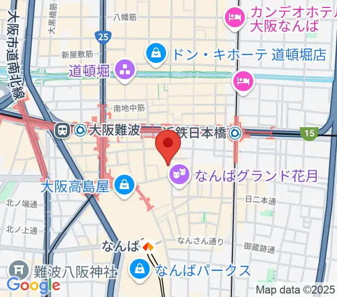 TOHOシネマズなんば別館の地図