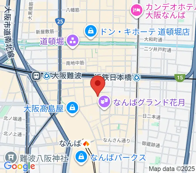 TOHOシネマズなんば別館の地図