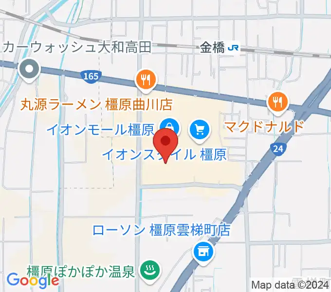 TOHOシネマズ橿原の地図