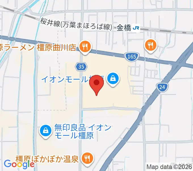 TOHOシネマズ橿原の地図