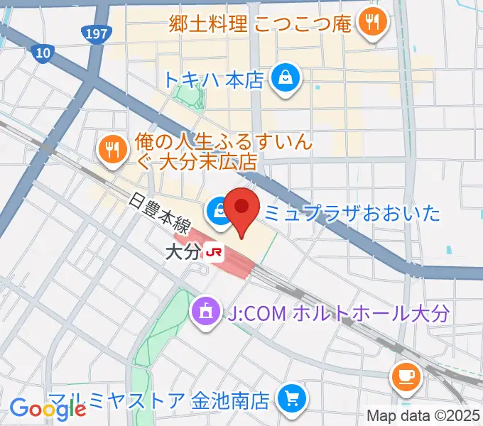TOHOシネマズ アミュプラザおおいたの地図