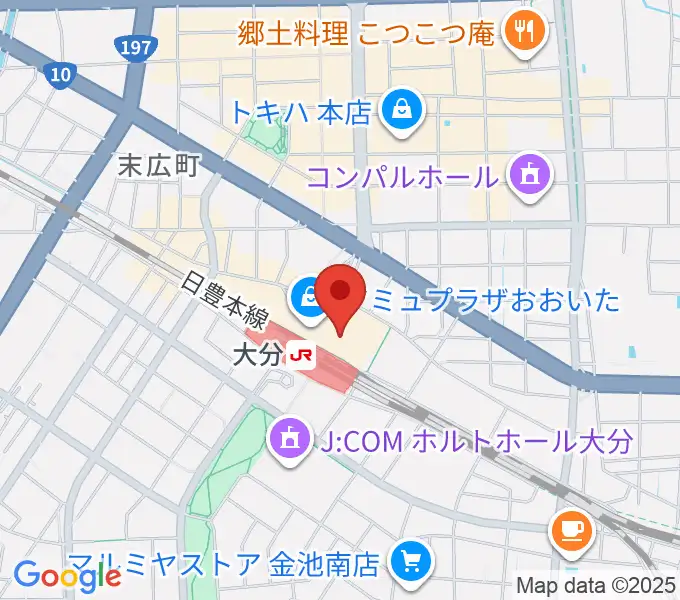 TOHOシネマズ アミュプラザおおいたの地図