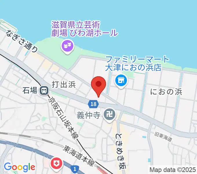 ユナイテッド・シネマ大津の地図