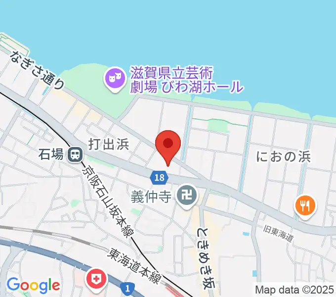 ユナイテッド・シネマ大津の地図