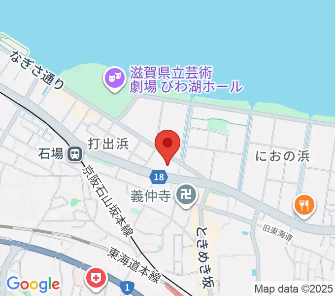 ユナイテッド・シネマ大津の地図
