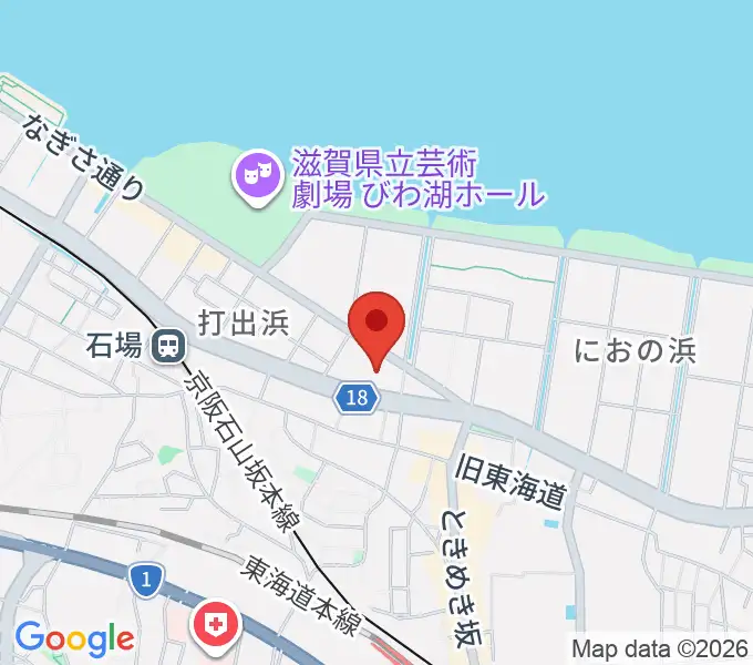 ユナイテッド・シネマ大津の地図