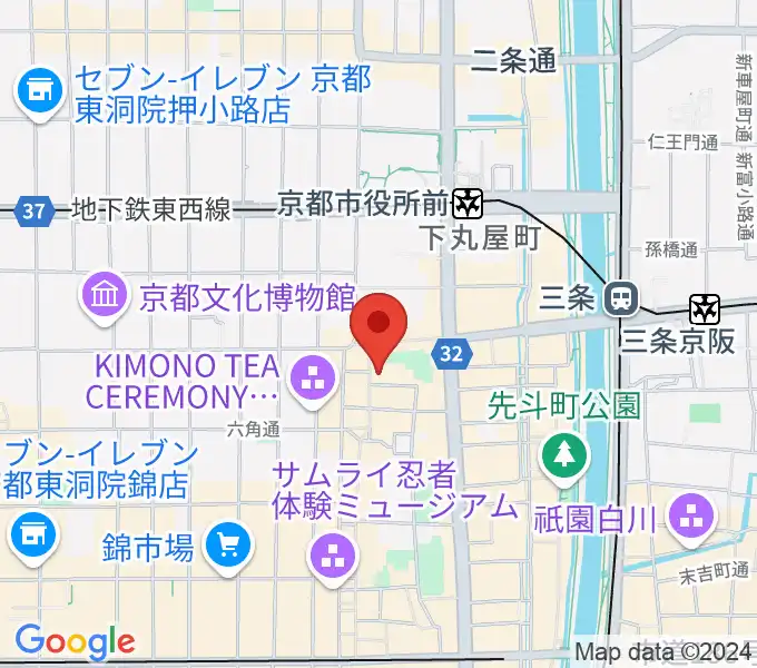 MOVIX京都の地図