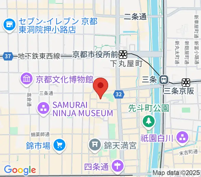 MOVIX京都の地図