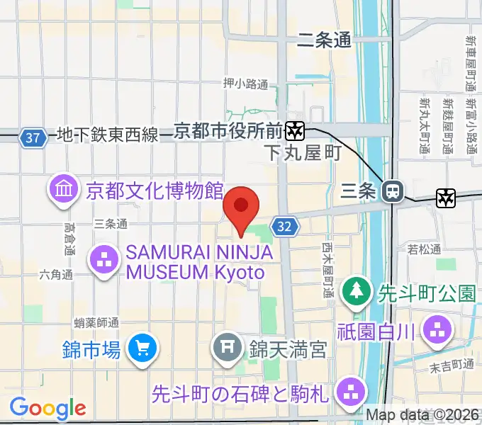 MOVIX京都の地図