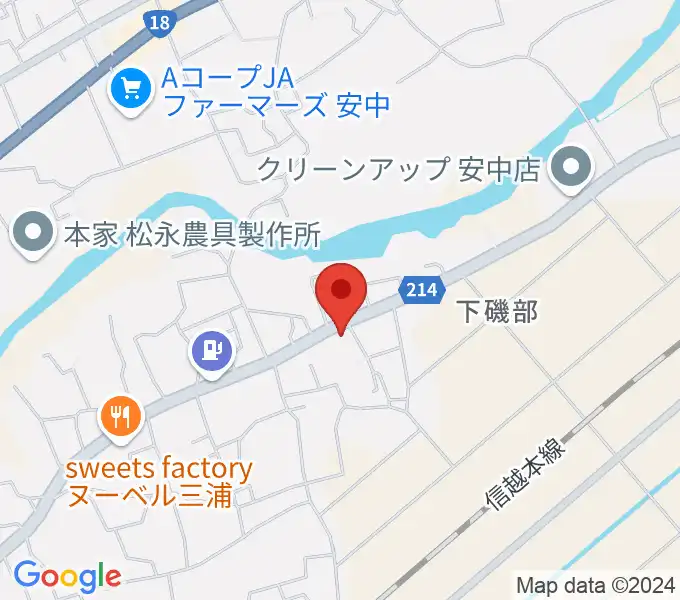 サウンドタムの地図