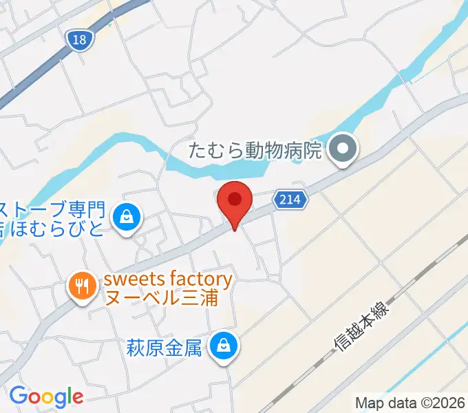 サウンドタムの地図