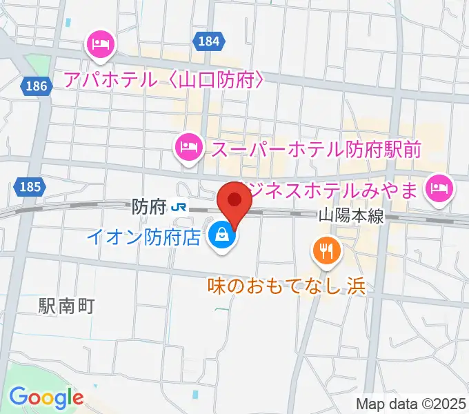イオンシネマ防府の地図