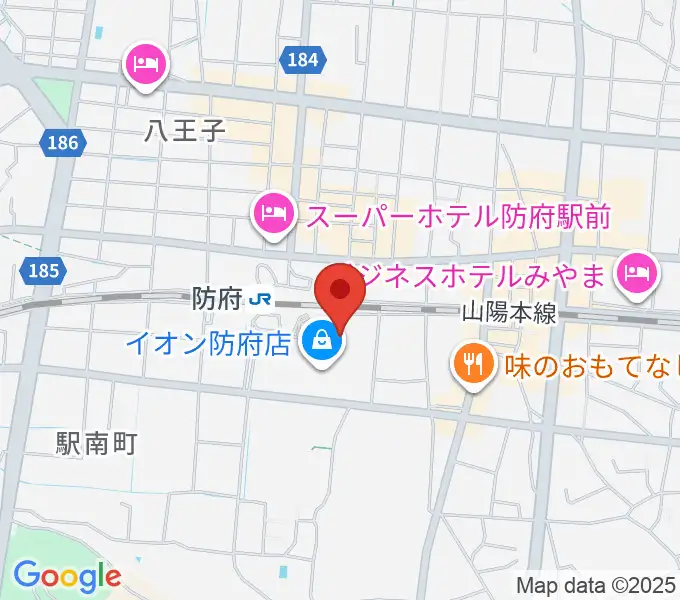 イオンシネマ防府の地図