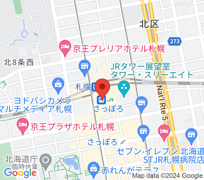 札幌シネマフロンティアの場所