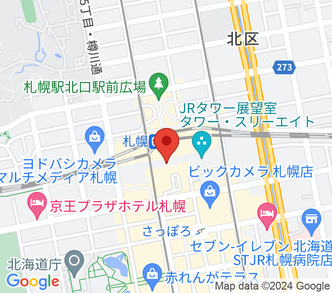 札幌シネマフロンティアの場所