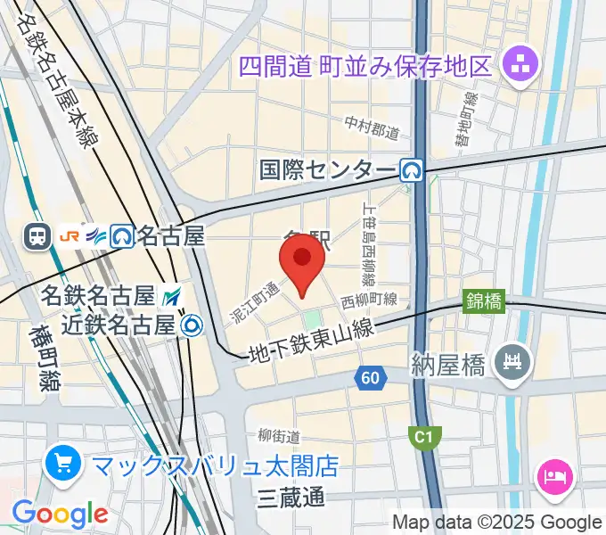 ミッドランドスクエアシネマ2の地図