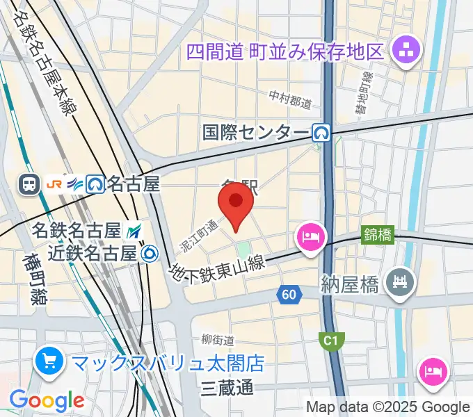 ミッドランドスクエア・シネマ2の地図