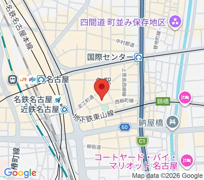 ミッドランドスクエア・シネマ2の地図