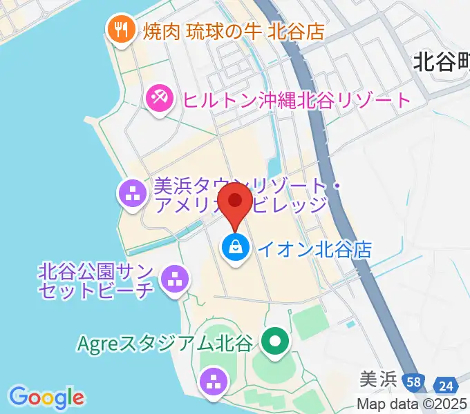 ミハマ7プレックスの地図