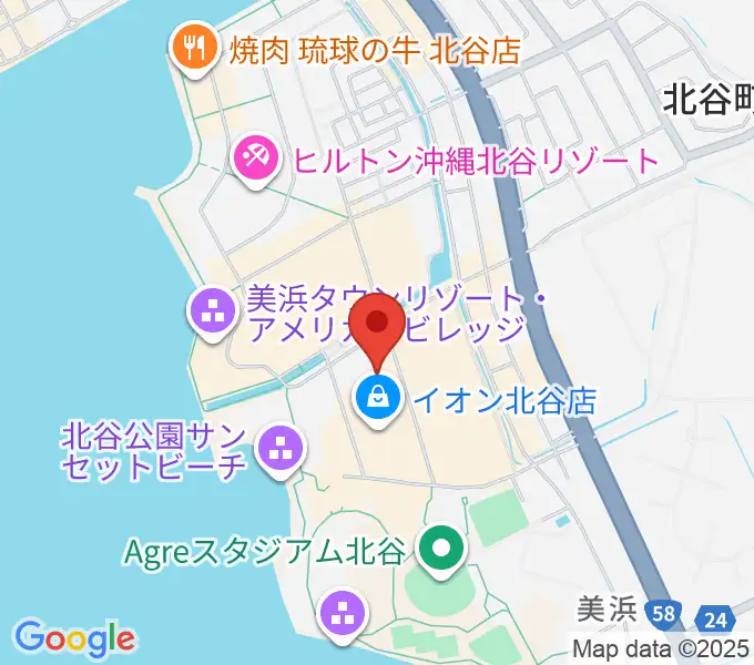 ミハマ7プレックスの地図