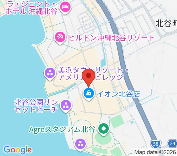 ミハマ7プレックスの地図