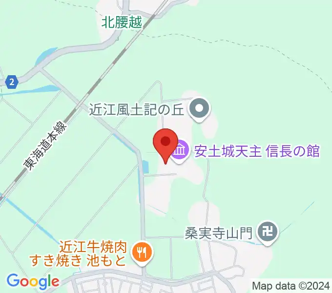 文芸セミナリヨの地図