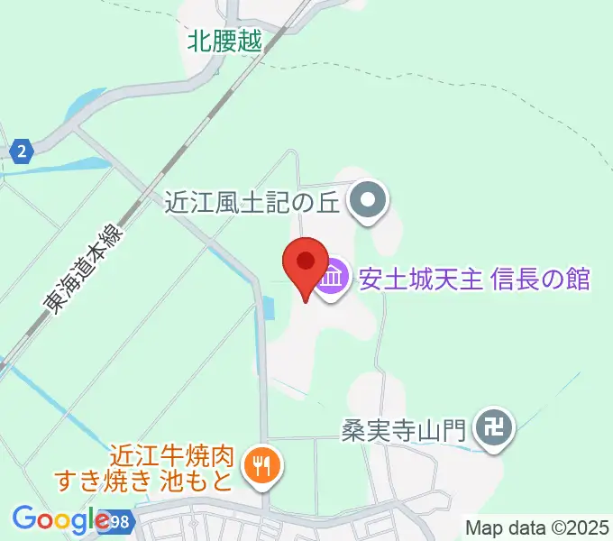 文芸セミナリヨの地図