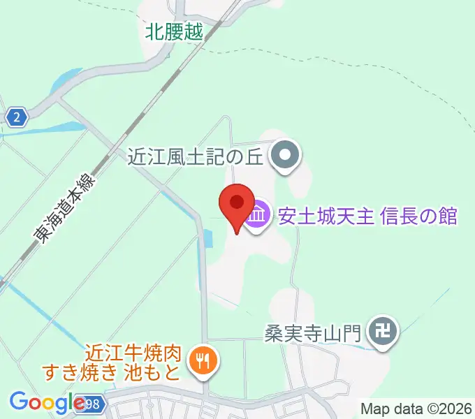 文芸セミナリヨの地図