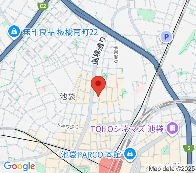 BASS ON TOP 池袋北口店の地図