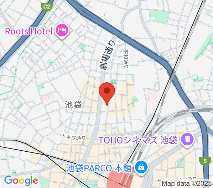 BASS ON TOP 池袋北口店の地図