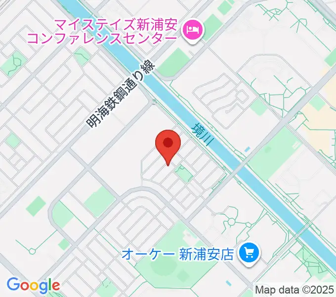 空、奏で 音楽教室の地図