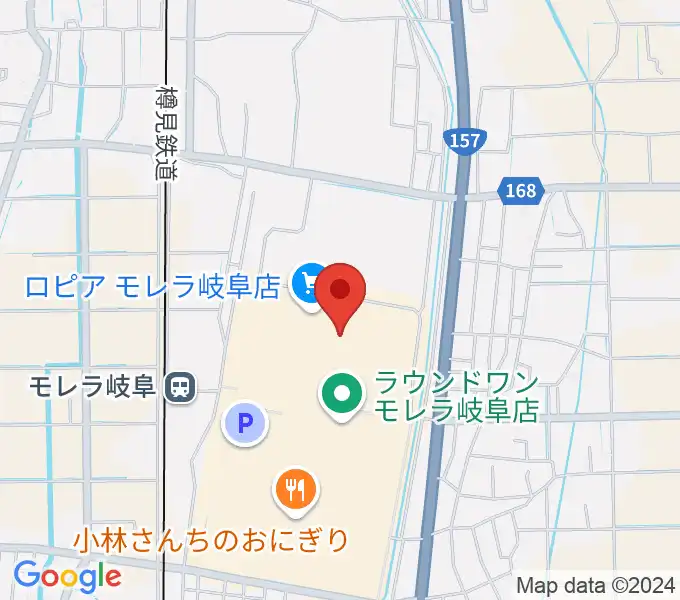 TOHOシネマズ モレラ岐阜の地図