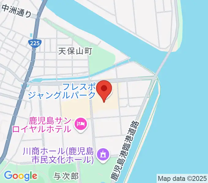 TOHOシネマズ与次郎の地図