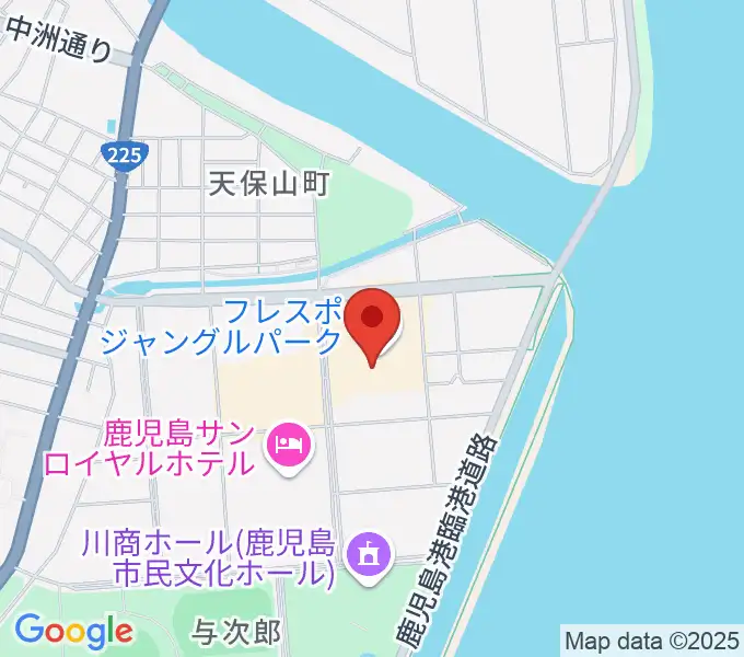 TOHOシネマズ与次郎の地図