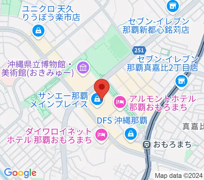 シネマQの地図