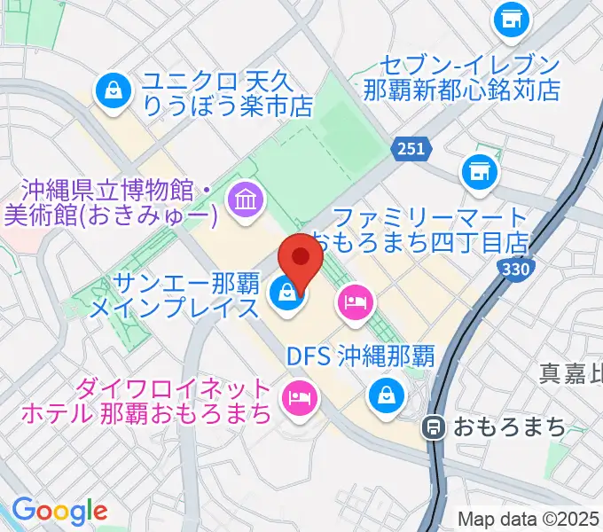 シネマQの地図