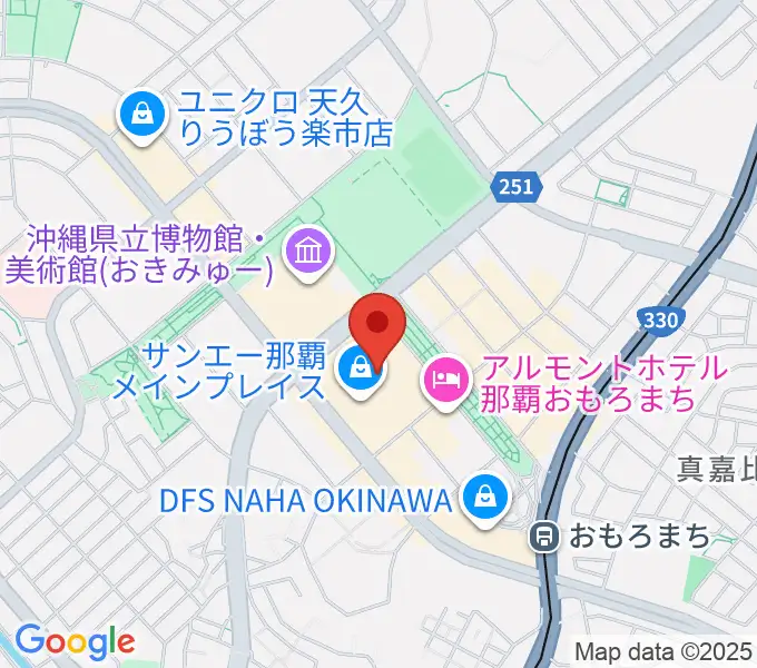 シネマQの地図