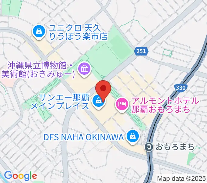 シネマQの地図