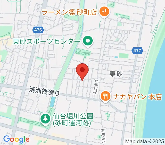 サンテクニカルの地図