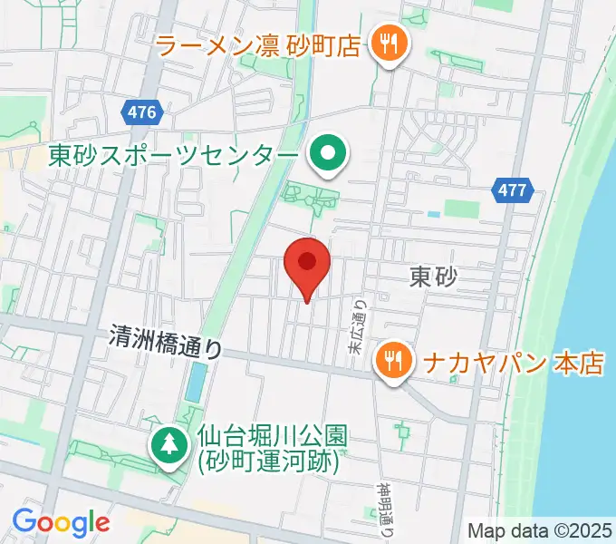 サンテクニカルの地図