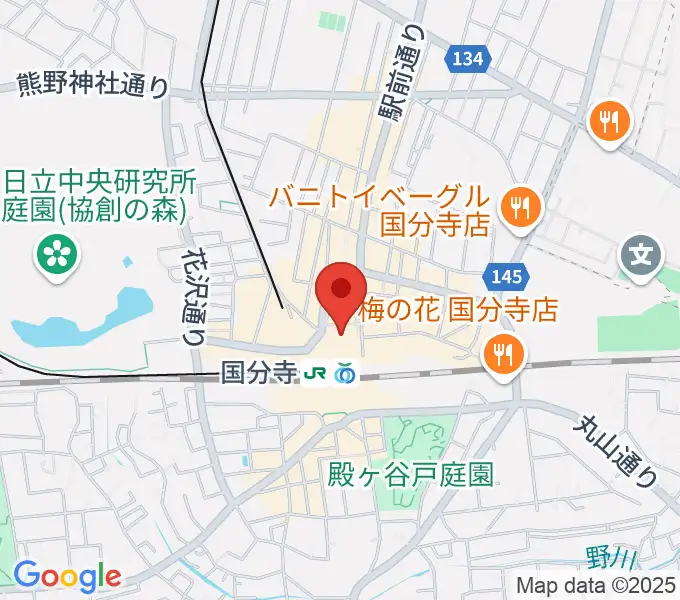 cocobunjiプラザの地図
